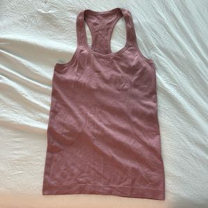 Lululemon Mauve Swiftly Tank